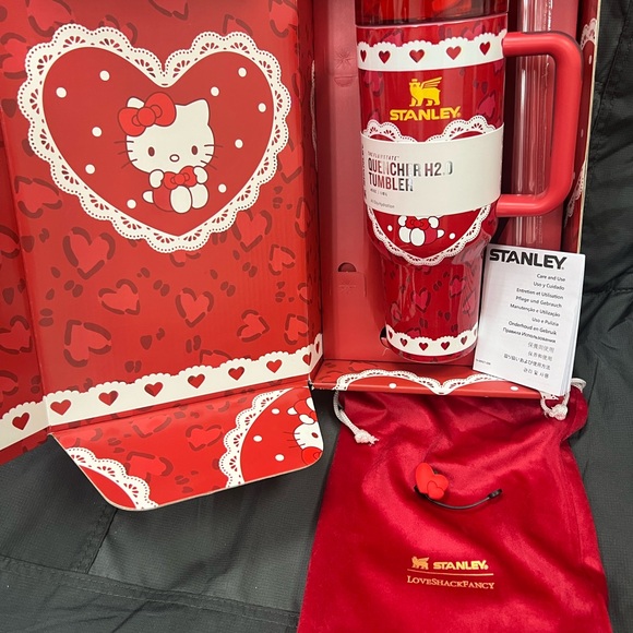 Stanley Other - Stanley Red Heart Quencher Tumbler